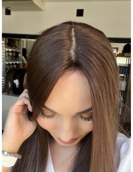 "NILA 45-50" TOPPER Z WŁOSÓW NATURALNYCH