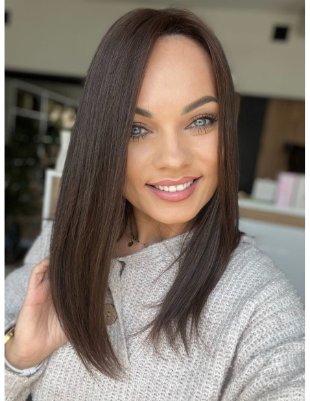 "NILA 40" TOPPER Z WŁOSÓW NATURALNYCH