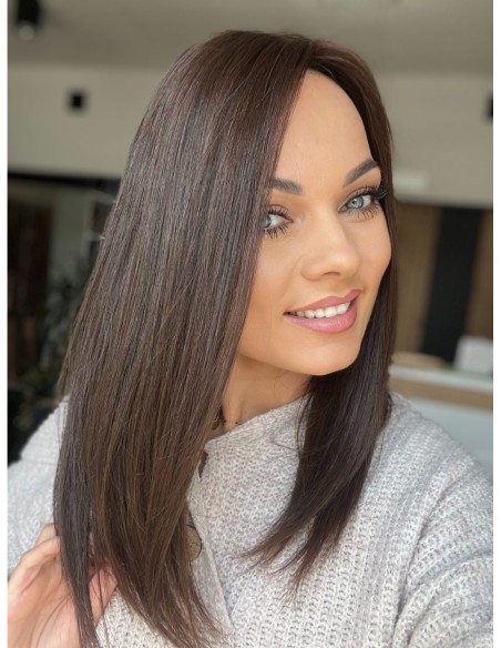 "NILA 40" TOPPER Z WŁOSÓW NATURALNYCH