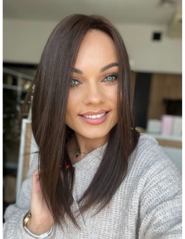 "NILA 40" TOPPER Z WŁOSÓW NATURALNYCH