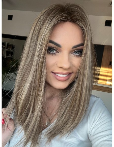 EVELA 40 "S"-PERUKA LACE FRONT Z WŁOSÓW NATURALNYCH