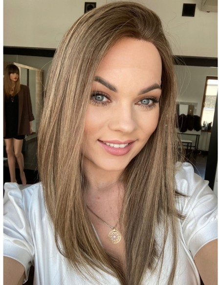 EVELA 40 "S"-PERUKA LACE FRONT Z WŁOSÓW NATURALNYCH