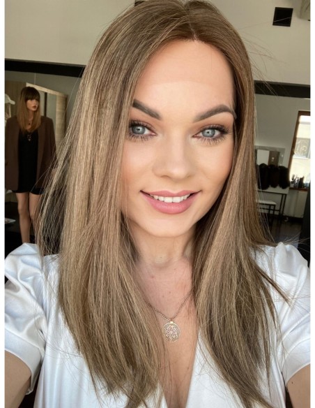 EVELA 40 "S"-PERUKA LACE FRONT Z WŁOSÓW NATURALNYCH