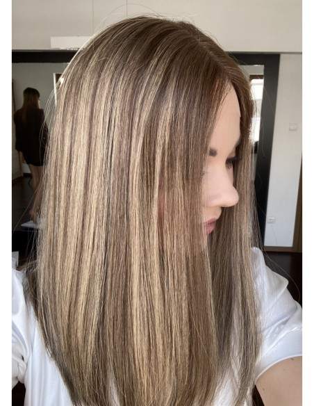 EVELA 40 "S"-PERUKA LACE FRONT Z WŁOSÓW NATURALNYCH