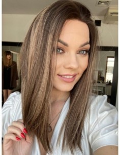 CARIN 40 "S"-PERUKA LACE FRONT Z WŁOSÓW NATURALNYCH