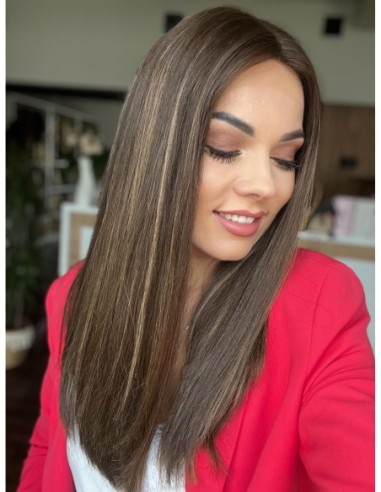 SARA 50 "M"-PERUKA LACE FRONT Z WŁOSÓW NATURALNYCH