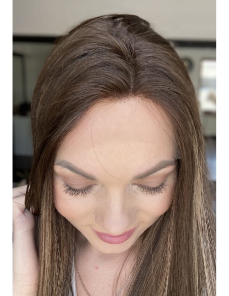 SARA 50 "M"-PERUKA LACE FRONT Z WŁOSÓW NATURALNYCH