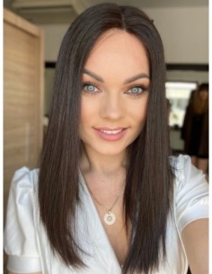 INA 40 "S/M"-PERUKA LACE FRONT Z WŁOSÓW NATURALNYCH