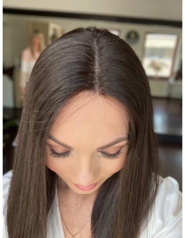 INA 40 "S/M"-PERUKA LACE FRONT Z WŁOSÓW NATURALNYCH