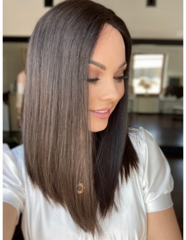 INA 40 "S/M"-PERUKA LACE FRONT Z WŁOSÓW NATURALNYCH