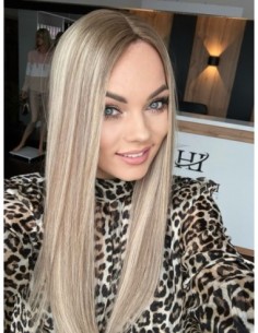 "LILA 50-55 TOPPER Z WŁOSÓW NATURALNYCH