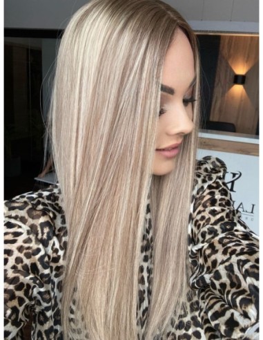 "LILA 50-55 TOPPER Z WŁOSÓW NATURALNYCH