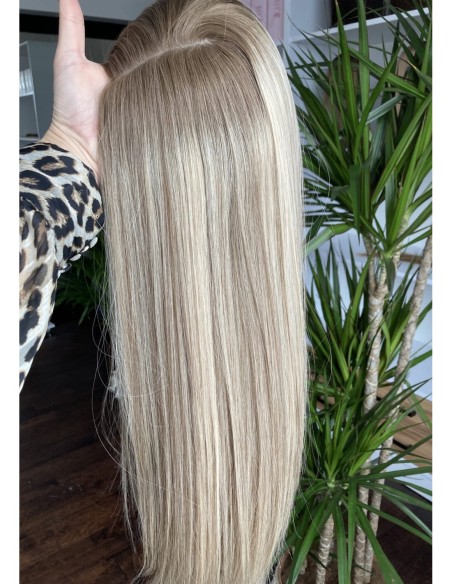 "LILA 50-55 TOPPER Z WŁOSÓW NATURALNYCH