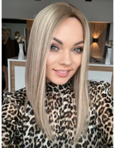 "LILA 40"TOPPER Z WŁOSÓW NATURALNYCH 2