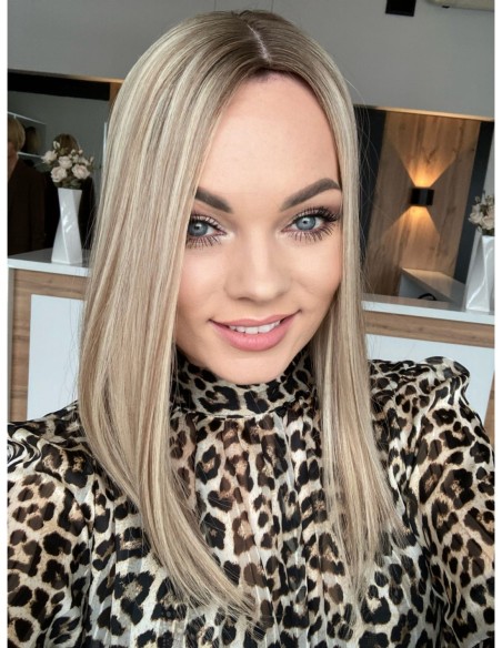 "LILA 40"TOPPER Z WŁOSÓW NATURALNYCH