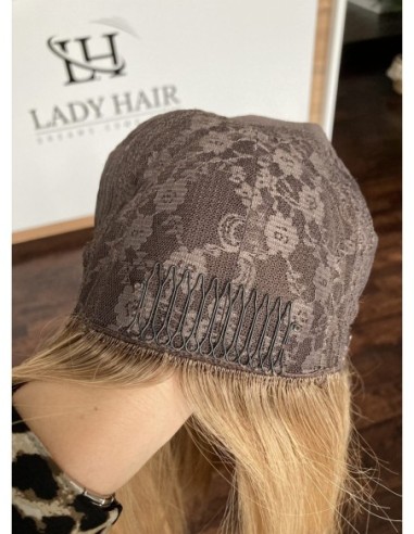 Peruka Sheila 50 cm – blond z odrostem, włosy naturalne