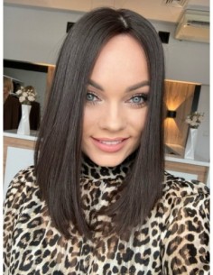 "IDA VIRGIN 35-40 CM " TOPPER Z WŁOSÓW  NATURALNYCH  SŁOWIAŃSKICH