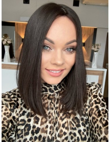 "IDA VIRGIN 35-40 CM " TOPPER Z WŁOSÓW  NATURALNYCH  SŁOWIAŃSKICH