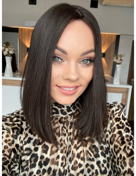 "IDA VIRGIN 35-40 CM " TOPPER Z WŁOSÓW  NATURALNYCH  SŁOWIAŃSKICH