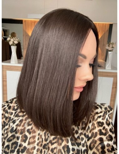 "IDA VIRGIN 35-40 CM " TOPPER Z WŁOSÓW  NATURALNYCH  SŁOWIAŃSKICH