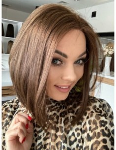 "TESA 30"-KRÓTKA  PERUKA Z WŁOSÓW NATURALNYCH  "S"