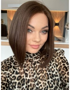 "TESA 30"-KRÓTKA  PERUKA Z WŁOSÓW NATURALNYCH  "S" 2