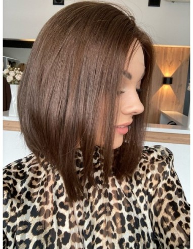 "TESA 30"-KRÓTKA  PERUKA Z WŁOSÓW NATURALNYCH  "S"