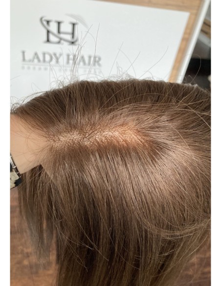 "TESA 30"-KRÓTKA  PERUKA Z WŁOSÓW NATURALNYCH  "S"