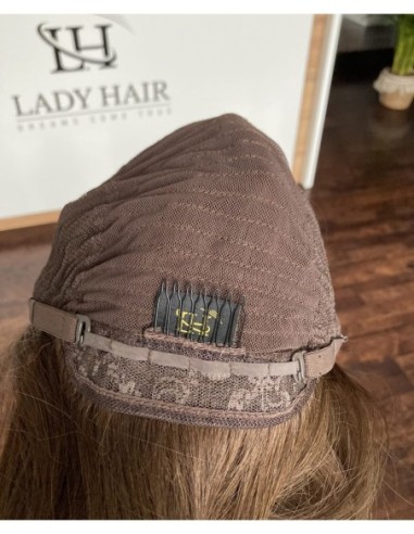 "TESA 30"-KRÓTKA  PERUKA Z WŁOSÓW NATURALNYCH  "S"