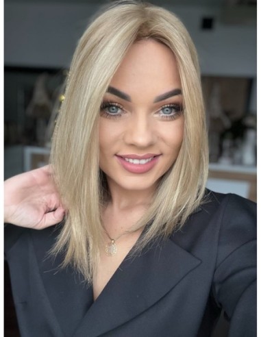 "JONI-35HL" TOPPER Z WŁOSÓW NATURALNYCH