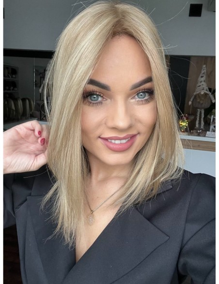 "JONI-35HL" TOPPER Z WŁOSÓW NATURALNYCH