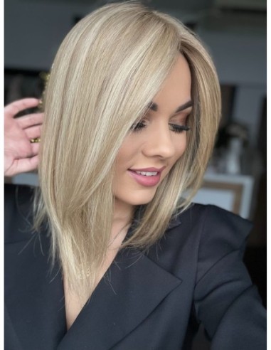 "JONI-35HL" TOPPER Z WŁOSÓW NATURALNYCH