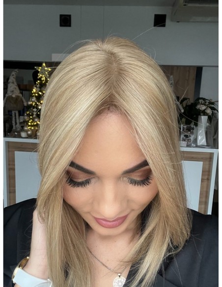 "JONI-35HL" TOPPER Z WŁOSÓW NATURALNYCH