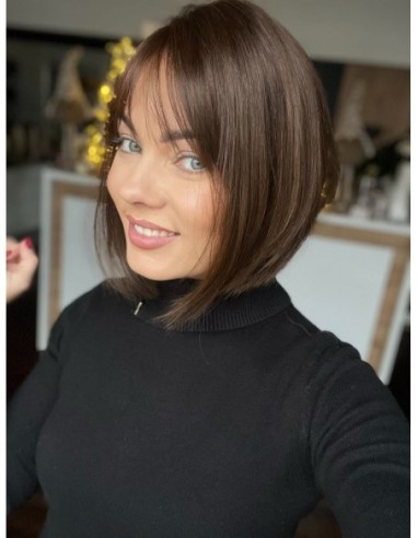 "JONI LONG BOB K4" TOPPER Z WŁOSÓW NATURALNYCH