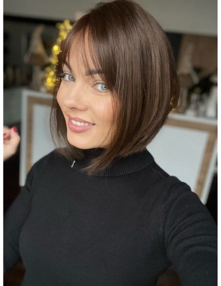 "JONI LONG BOB K4" TOPPER Z WŁOSÓW NATURALNYCH