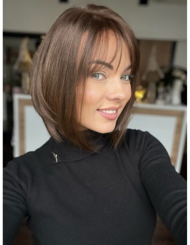 "JONI LONG BOB K4" TOPPER Z WŁOSÓW NATURALNYCH