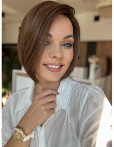 "JONI LONG BOB K4" TOPPER Z WŁOSÓW NATURALNYCH