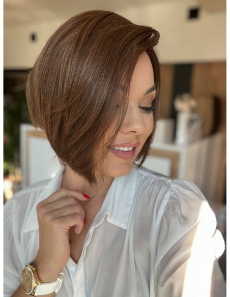 "JONI LONG BOB K4" TOPPER Z WŁOSÓW NATURALNYCH