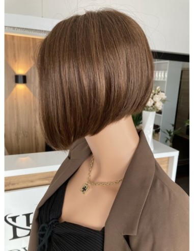 "JONI LONG BOB K4" TOPPER Z WŁOSÓW NATURALNYCH