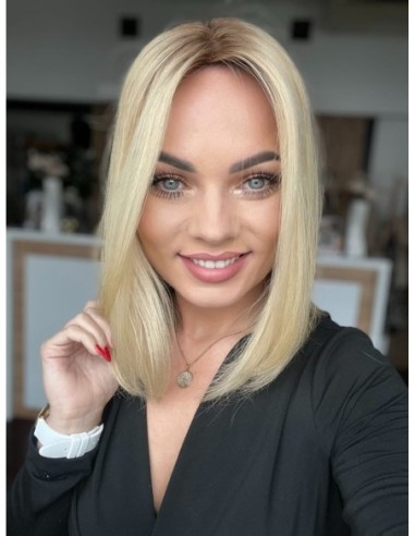 "JONI-35LOGB" TOPPER Z WŁOSÓW NATURALNYCH