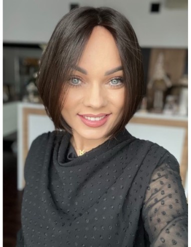 "JONI-25 1B" TOPPER Z WŁOSÓW NATURALNYCH