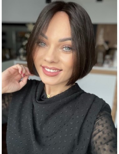 "JONI-25 1B" TOPPER Z WŁOSÓW NATURALNYCH