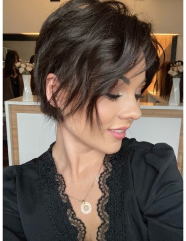 "JONI-25 1B" TOPPER Z WŁOSÓW NATURALNYCH