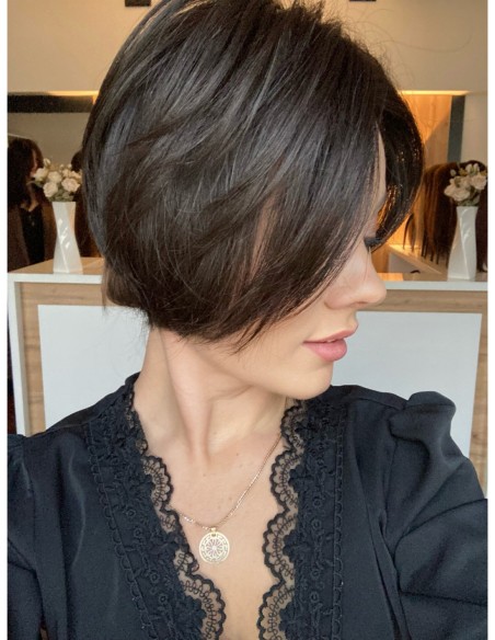 "JONI-25 1B" TOPPER Z WŁOSÓW NATURALNYCH