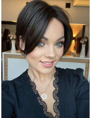 "JONI-25 1B" TOPPER Z WŁOSÓW NATURALNYCH