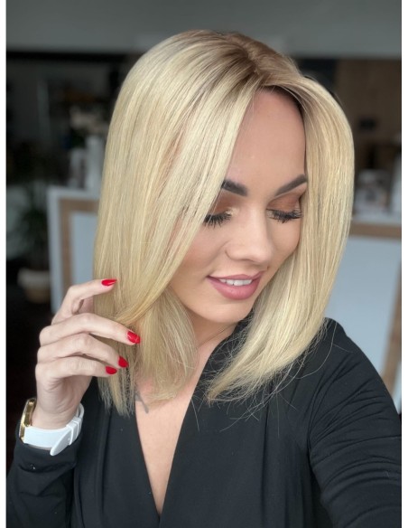 "JONI-35LOGB" TOPPER Z WŁOSÓW NATURALNYCH