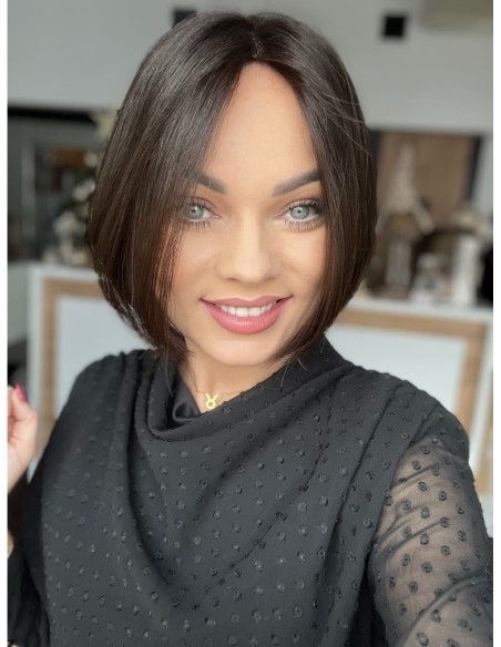 "JONI-25 1B" TOPPER Z WŁOSÓW NATURALNYCH