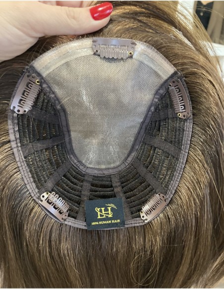 "JONI-25 BRK4" TOPPER Z WŁOSÓW NATURALNYCH