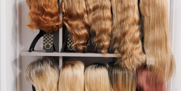 Peruki syntetyczne jak naturalne