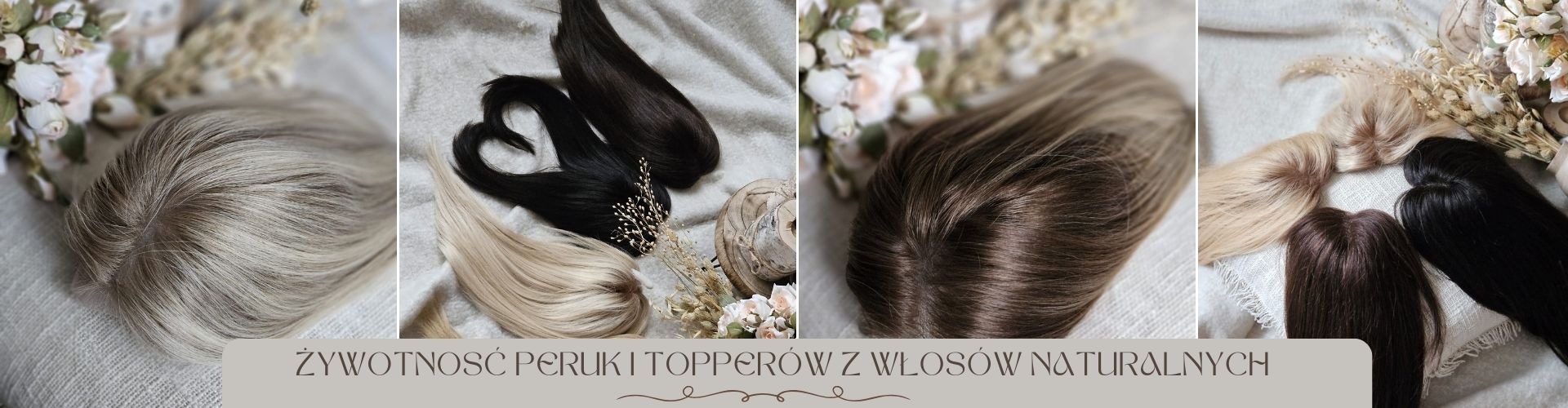Żywotność peruk oraz topperów z włosów naturalnych
